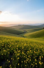 field of sunflowers