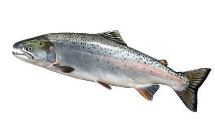 fish on white background