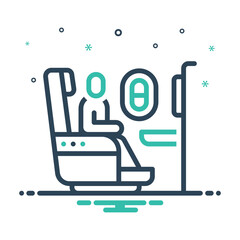 Mix icon for business class