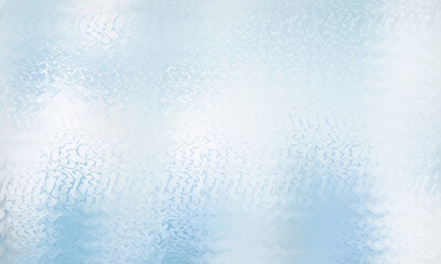 Softly blended watercolor wash with subtle texture in pale blue and white hues