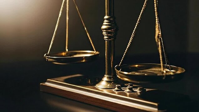 Scales of Justice - Symbol of Fairness and Legal Balance.