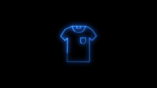 Clothing t-shirt symbol horizontal all the video modern flat vector design.T-shirt icon horizontal all the video fashion clothing symbol vector illustration.
