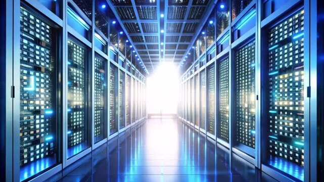 computer network server compiuter server vedio