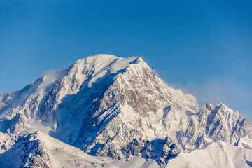 Les arcs 1800 sous la neige