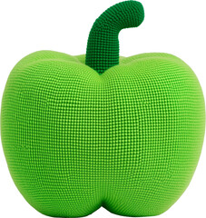 Inflatable wind wool texture lantern pepper