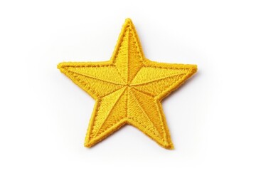 Obraz premium Star clothing symbol yellow.
