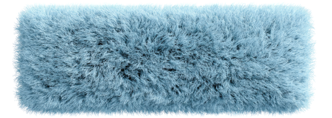 Light teal textured floor cleaning pad