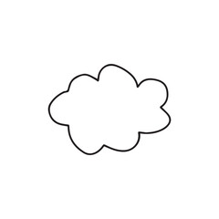 Kawaii weather doodles concept element stock design. Weather Doodles. Hand-drawn kids scribbles. Children drawing style.