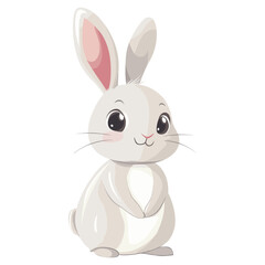 Obraz premium Rabbit illustration cartoon animal vector