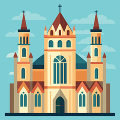Fototapeta premium church in the city