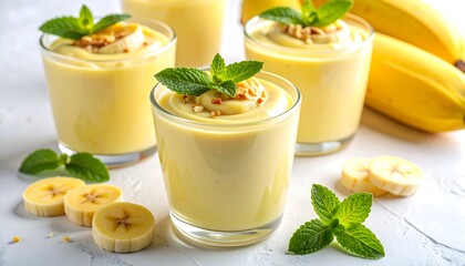 Refreshing Banana Smoothie - A Healthy and Delicious Treat.