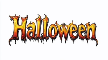 Naklejka premium The word 