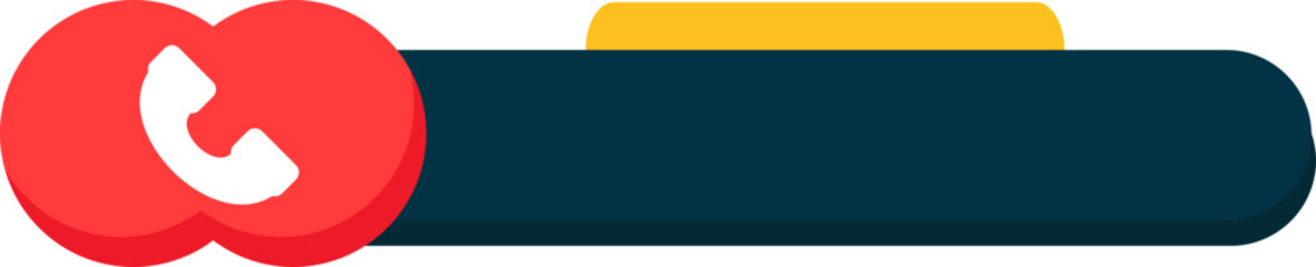 Obraz premium Contact Us Label