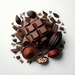 초코렛 클로즈업