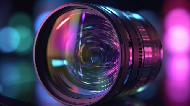 Abstract background design with vibrant colors