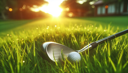 골프채 클로즈업