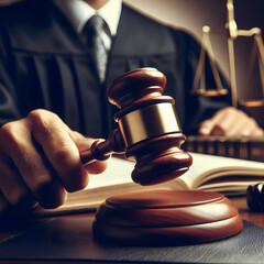 법봉을 든 판사