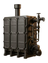 A modular cast iron oil boiler, perfect for heating large historic homes.