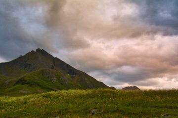 Białe noce i piękny surowy klimat Lofotów © Pavlo