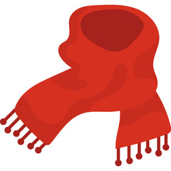 Winter Scarf Illustration