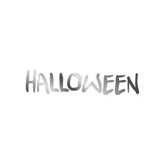 Grainy Halloween Typography Design