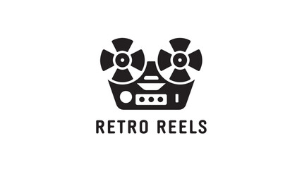 Captivating retro reel to reel audio recorder captures vintage sound essence for nostalgic music projects and timeless broadcast branding needs