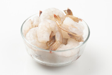 Peeled shrimp is the meat of shrimp with the shell removed.
