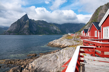 Hamnoy fishing village in Lofoten, Norway
