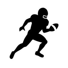 Obraz premium running man silhouette
