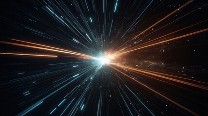 Abstract radiating design