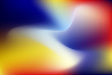 Blue Yellow Red White Grey Abstract Gradient Background with Smooth Flow, Abstract Gradient Background Collection