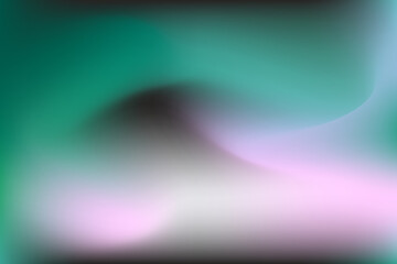 Black Green Soft Purple Black Abstract Gradient Background with Smooth Flow, Abstract Gradient Background Collection