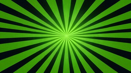 This image features green radial stripes that create a vibrant and dynamic visual effect, perfect for adding energy to designs.