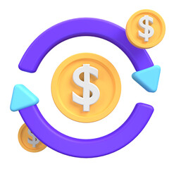 Colorful Business Presentation Icon Minimalist Business Presentation Design 3D Infographic Board with Chart