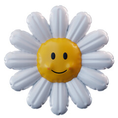 3D Illustration Sunflower