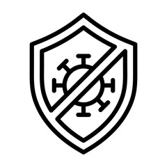 Detoxification Icon - Black Outline