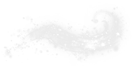 Elegant white PNG overlay with swirling sparkles and soft textures, perfect for enhancing designs, invitations, or creative projects with a magical touch and dreamy atmosphere