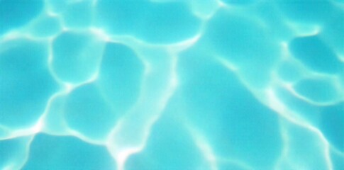 Smooth Aqua Water Surface A close up of the smooth, calm surface of light aqua water with subtle, gentle ripples. Clean and serene. No people, no text.