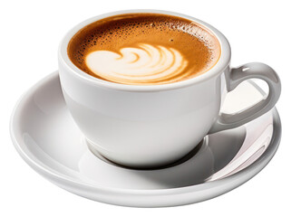 Naklejka premium PNG A cup of Espresso espresso beverage coffee.