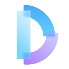 Chart Diagram Graphic Modern Glassmorphism UI Icon Sign and Symbol Design Illustrator	
