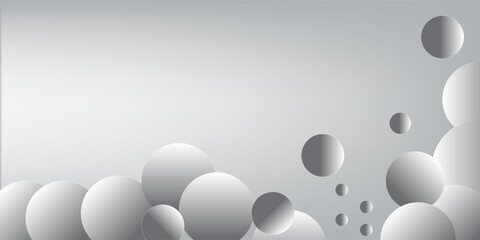 Vector white ball abstract background