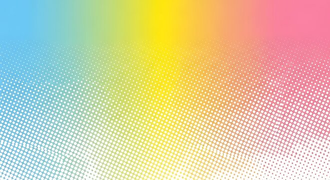 Soft gradient rainbow texture with subtle hatching pattern