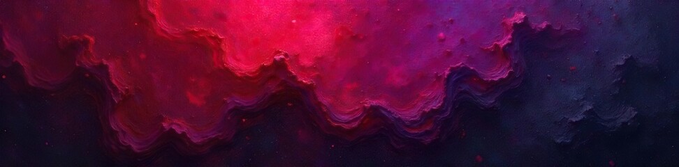 Intense Abstract Background Deep Red, Purple, and Black Textures Evoking Pain and Suffering