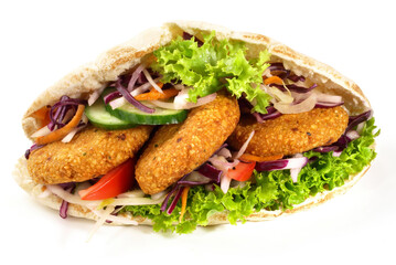 Falafel Snack Pita - Fast Food