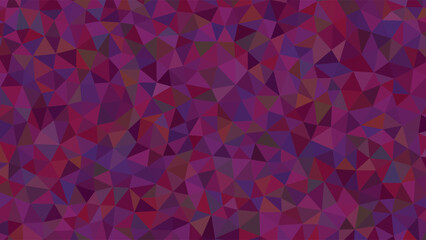 Fototapeta premium Abstract Geometric Pattern of Purple and Red Triangles