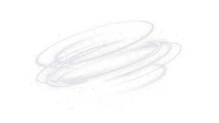 Abstract white PNG overlay with swirling shapes and soft textures, creating a dreamy atmosphere for design projects and enhancing visual storytelling with copy space