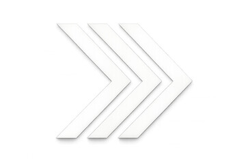 Triple chevron arrows pointing right, indicating speed, fast forward, next, direction, scroll, processing, progress