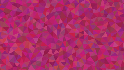 Vibrant Pink Polygonal Geometric Background Pattern