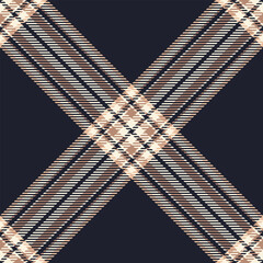 Classic plaid pattern in muted tones. Seamless tartan texture ideal for backgrounds, textiles, or design elements. A timeless and versatile aesthetic.
