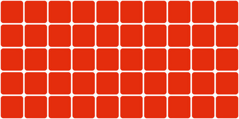 Abgerundete Rechtecke in rot als nahtlose Textur